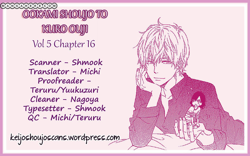 Ookami Shoujo to Kuro Ouji-Chapter 15